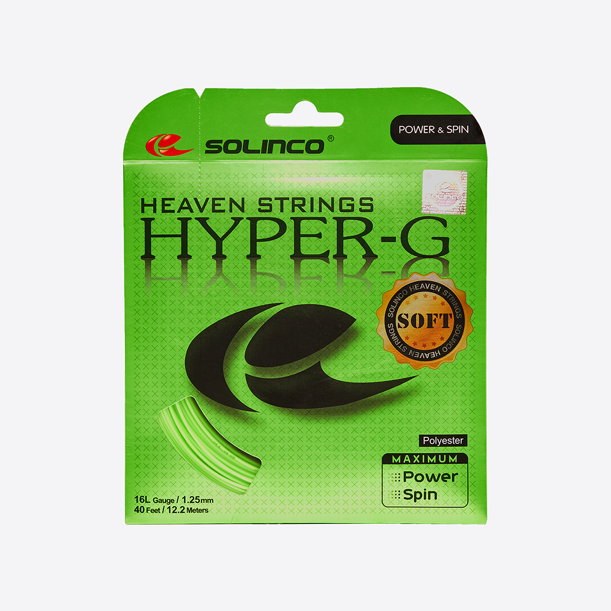 Solinco Hyper-G Soft 1,30 mm 200 M Tennis Strings Tennis Strings Details about    show original title 0,65 €/M 
