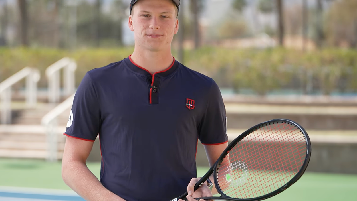 Tennis Warehouse Take a closer look at ATP Pro Jenson Brooksby's