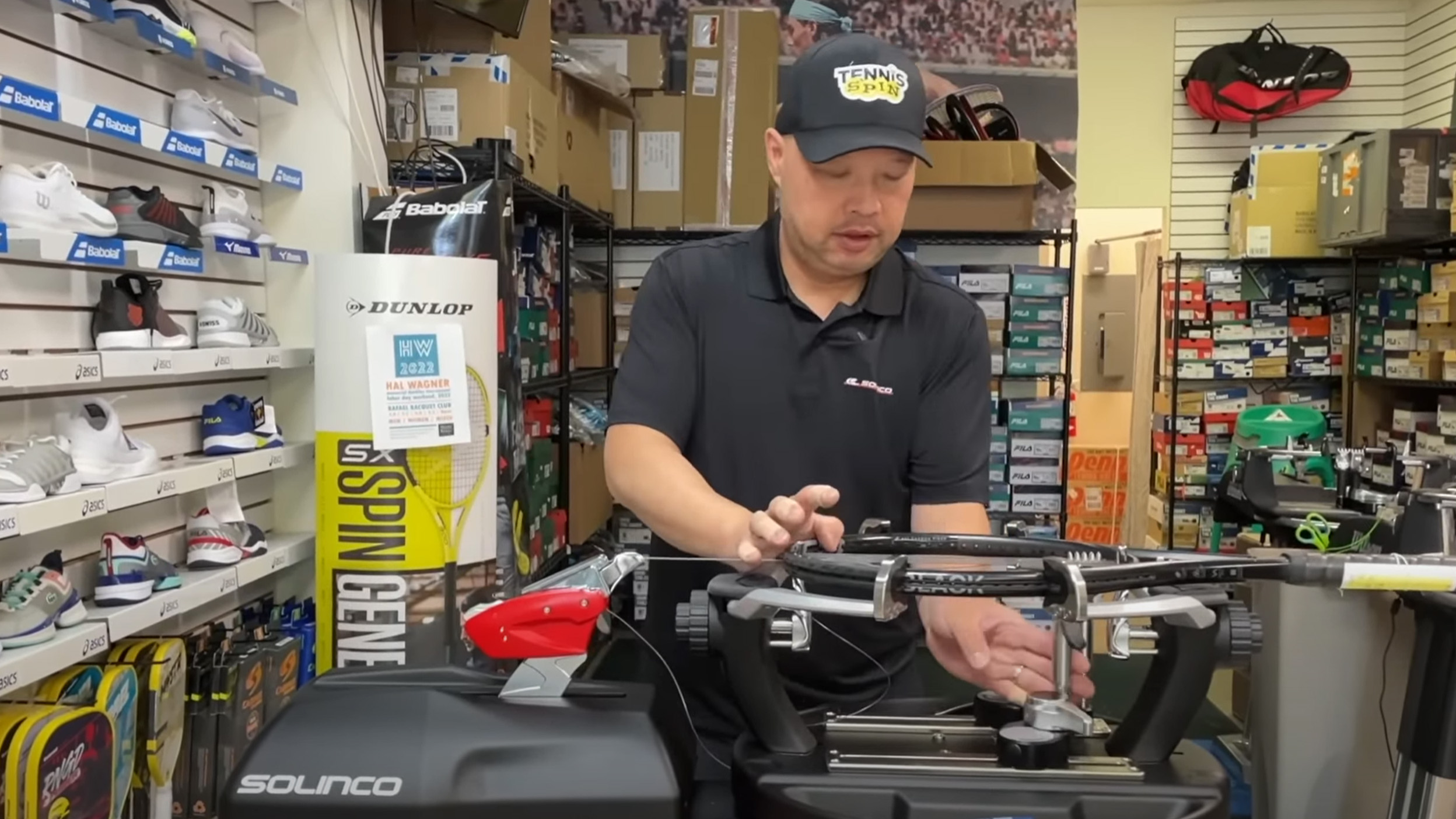 ProStringers Review the Solinco GT Falcon Stringing Machine Solinco®