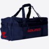 Tech Duffle Bag Navy Blue w/ Red - Image 4